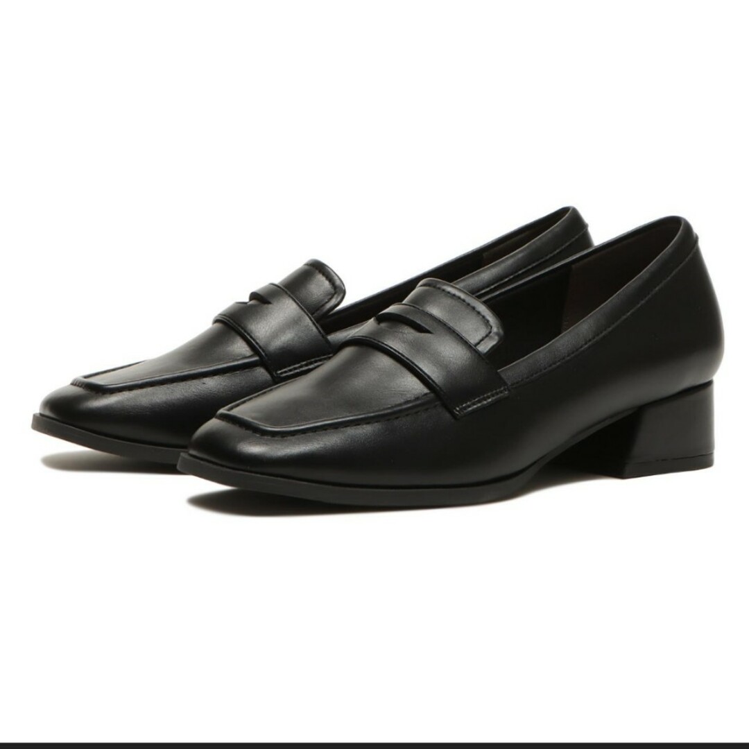 新品 ABC SELECT  ヒール ローファー3.5  ブラック  M レディースの靴/シューズ(ローファー/革靴)の商品写真