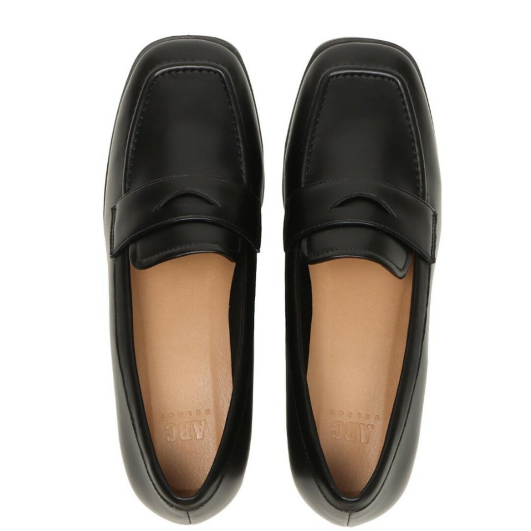 新品 ABC SELECT  ヒール ローファー3.5  ブラック  M レディースの靴/シューズ(ローファー/革靴)の商品写真