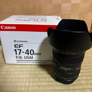 Canon - Canon 広角ズームレンズ EF17-40mm F4L USM フルサイズ対応