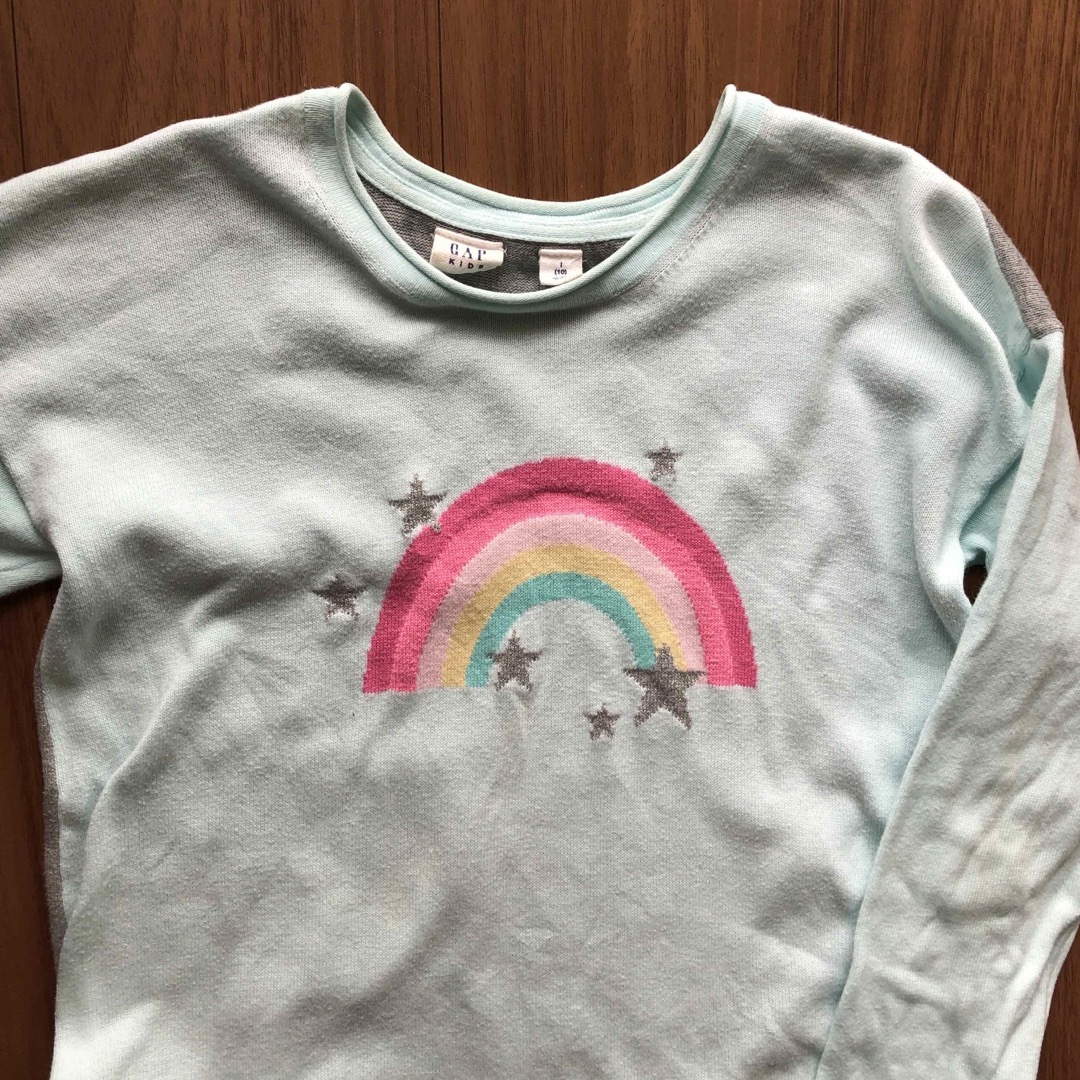 GAP Kids(ギャップキッズ)のgap ロンT ニットソー　140センチ キッズ/ベビー/マタニティのキッズ服女の子用(90cm~)(Tシャツ/カットソー)の商品写真