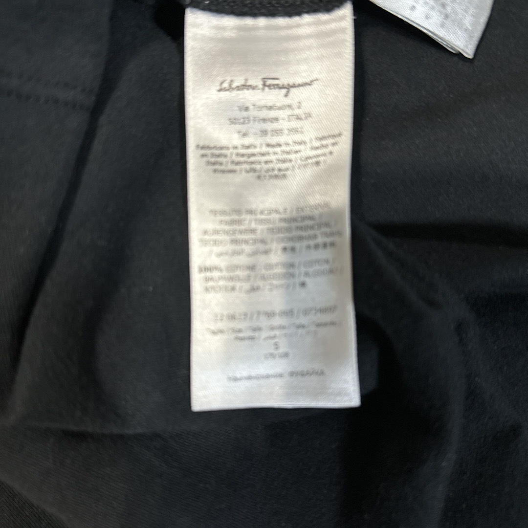 Salvatore Ferragamo - フェラガモ メンズ コットンTシャツS Salvatore Ferragamo - フェラガモ メンズ コットンTシャツS