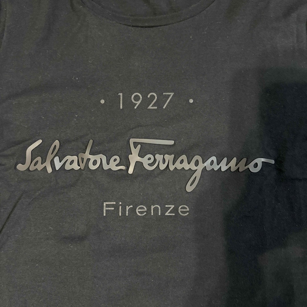 Salvatore Ferragamo(サルヴァトーレフェラガモ)のフェラガモ メンズ  コットンTシャツSサイズ メンズのトップス(Tシャツ/カットソー(半袖/袖なし))の商品写真