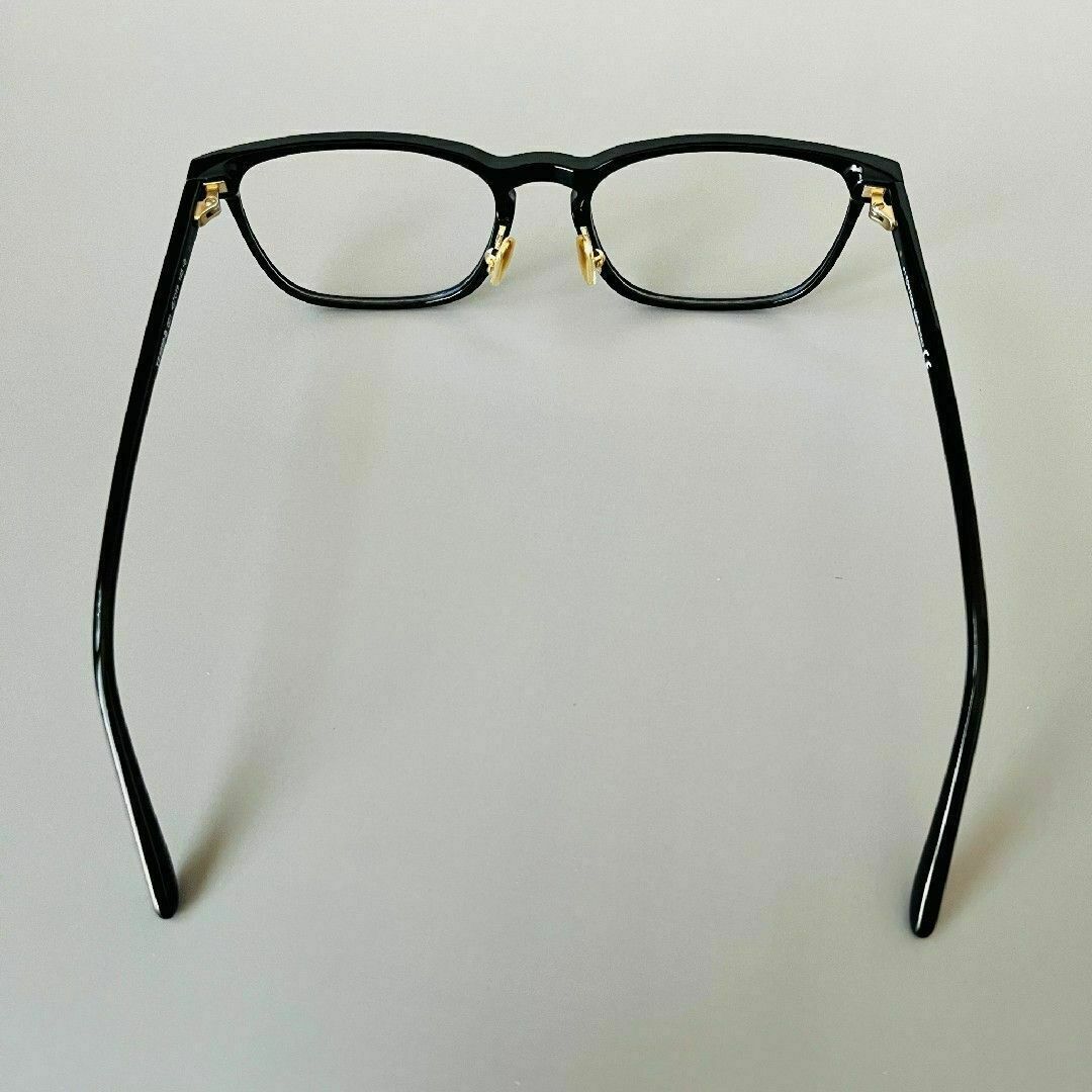 TOM FORD EYEWEAR(トムフォードアイウェア)のメガネ トムフォード ウェリントン ブラック ゴールド アジアンフィット 黒 レディースのファッション小物(サングラス/メガネ)の商品写真