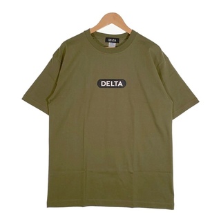 DELTA - DELTA URBAN STANDARD デルタ ロゴプリント Tシャツ オリーブ Size XL
