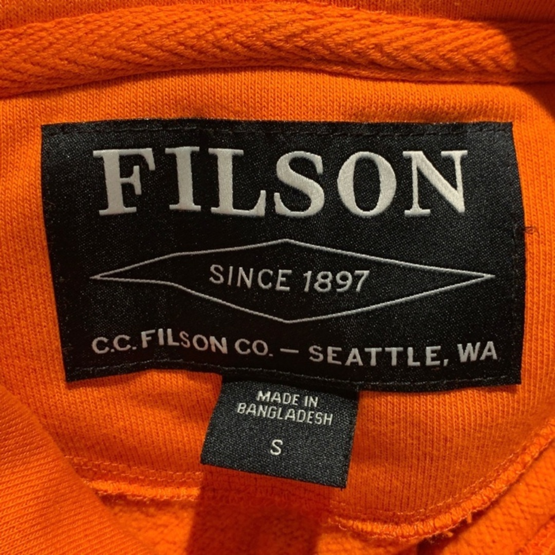 FILSON(フィルソン)のFILSON フィルソン PROSPECTOR HOODIE プルオーバースウェットパーカー オレンジ 20204496 並行品 Size S メンズのトップス(パーカー)の商品写真