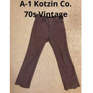 A-1 Kotzin Co. ストライプ　フレアパンツ フレアスラックス(スラックス)