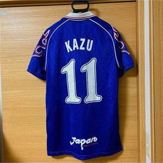 XL 半袖 ユニフォーム 日本代表 1998年 フランスW杯 KAZU 三浦知良