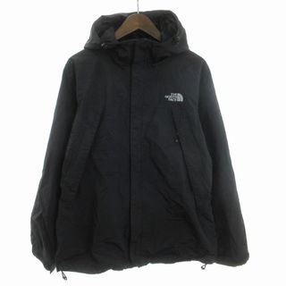 THE NORTH FACE - ザノースフェイス スクープジャケット フード ジップアップ 黒 M