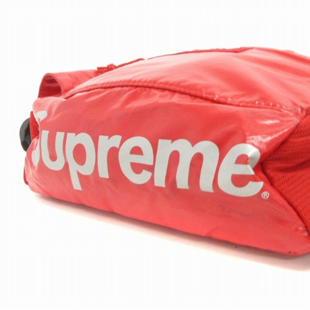 Supreme(シュプリーム)のシュプリーム 17AW 2WAY ウエストバッグ ボディバッグ ロゴ 赤 鞄 メンズのバッグ(ウエストポーチ)の商品写真