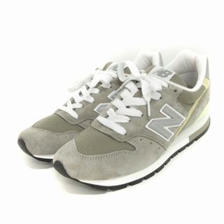 ニューバランス(New Balance)のニューバランス 美品 スニーカー U996GR グレー 24.5cm ■SM3(スニーカー)