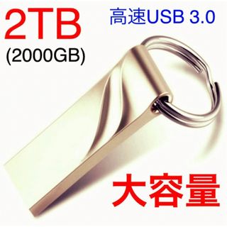 大容量USB フラッシュメモリ 2TB  (2,000GB) USBメモリ (その他)