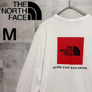 THE NORTH FACE - THE NORTH FACE ノースフェイス メンズロンT ホワイト M 長袖