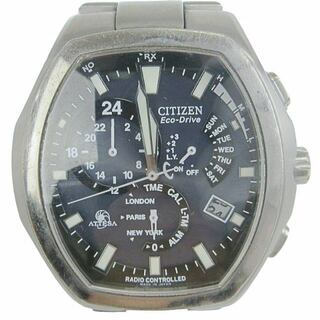 シチズン(CITIZEN)のシチズン アテッサ 腕時計 アナログ デイト ソーラー 電波 シルバーカラー(腕時計(アナログ))