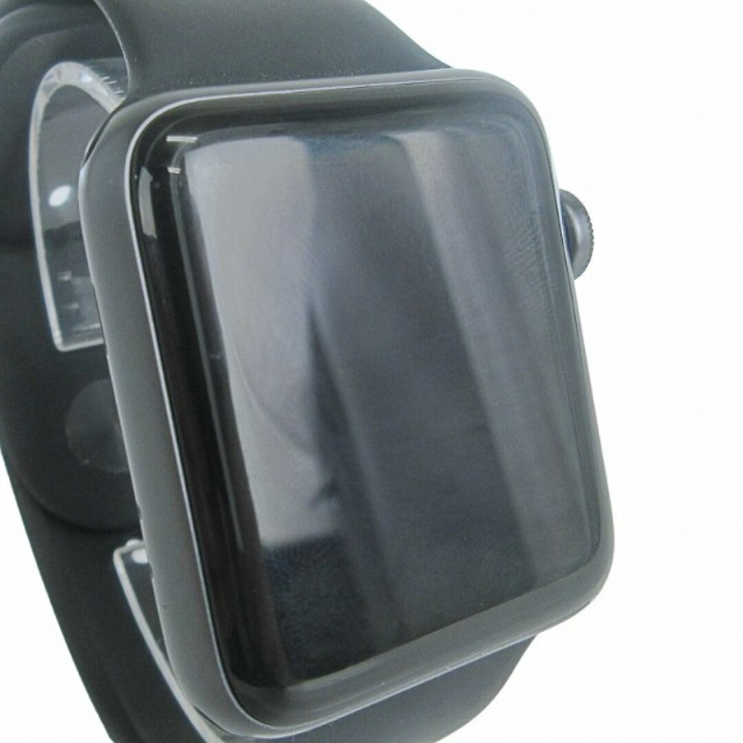 Apple(アップル)のアップル アップルウォッチ シリーズ3 腕時計 デジタル グレー 42mm メンズの時計(腕時計(デジタル))の商品写真