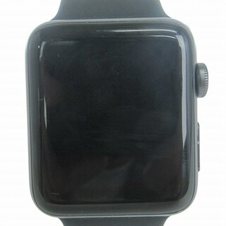 アップル(Apple)のアップル アップルウォッチ シリーズ3 腕時計 デジタル グレー 42mm(腕時計(デジタル))