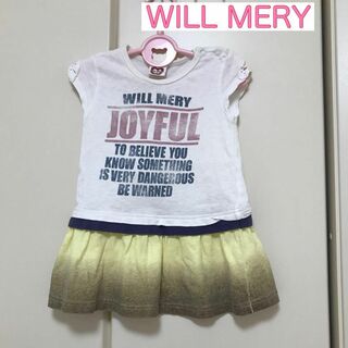 90cm 半袖 ワンピース WILL MERY ベビー キッズ ウィルメリー