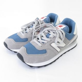 ニューバランス(New Balance)のニューバランス タグ付き スニーカー ML574 グレー ブルー 24.5cm(スニーカー)