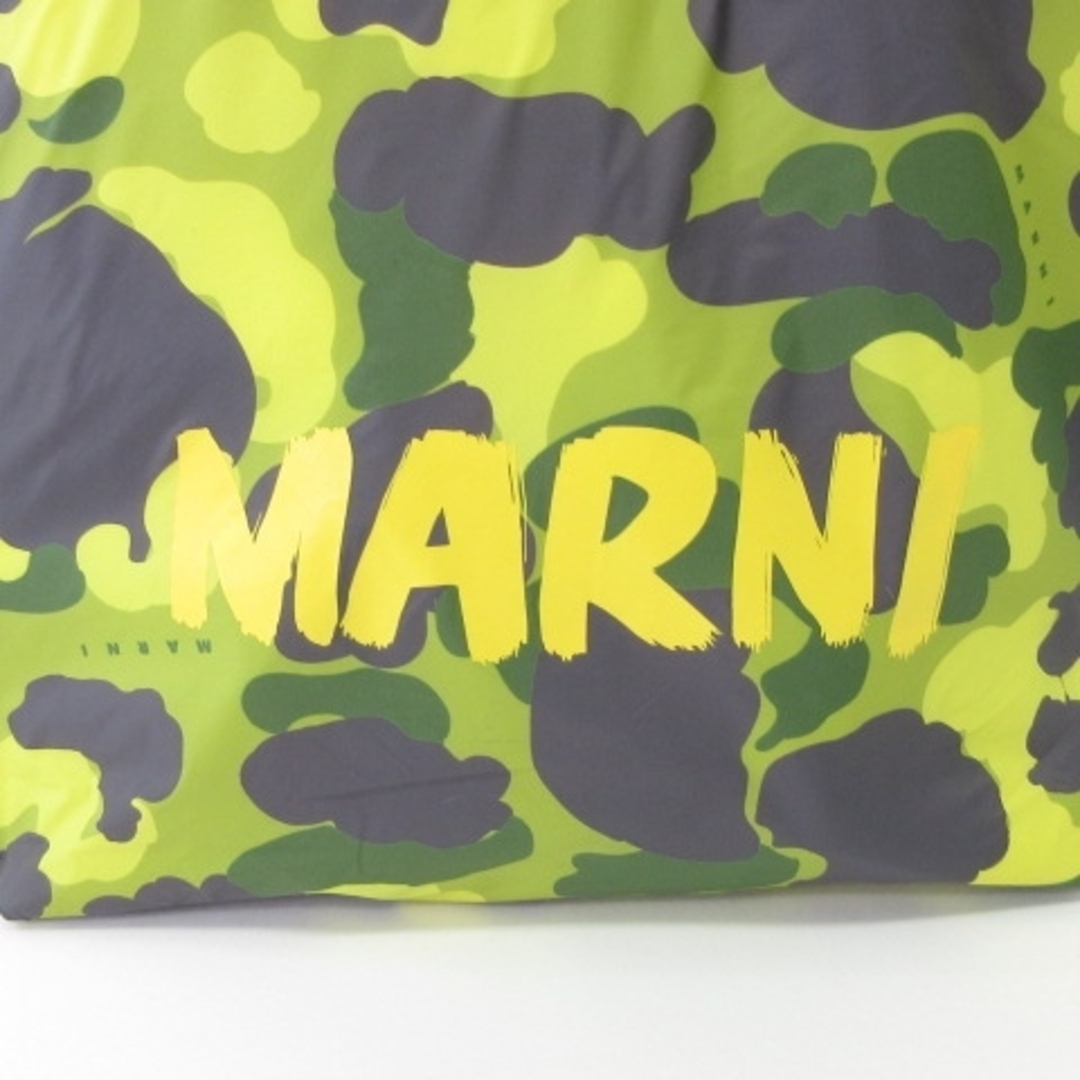 Marni(マルニ)のマルニ 2WAY カモフラージュ ショルダーバッグ トート リュック イエロー系 レディースのバッグ(トートバッグ)の商品写真