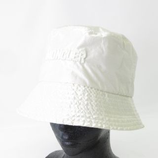 モンクレール(MONCLER)のモンクレール 美品 23SS BUCKET バケットハット 帽子 ホワイト M(その他)