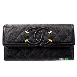 シャネル(CHANEL)の非常に入手困難‼️正規【日本完売コレクション品 CHANEL長財布】(財布)