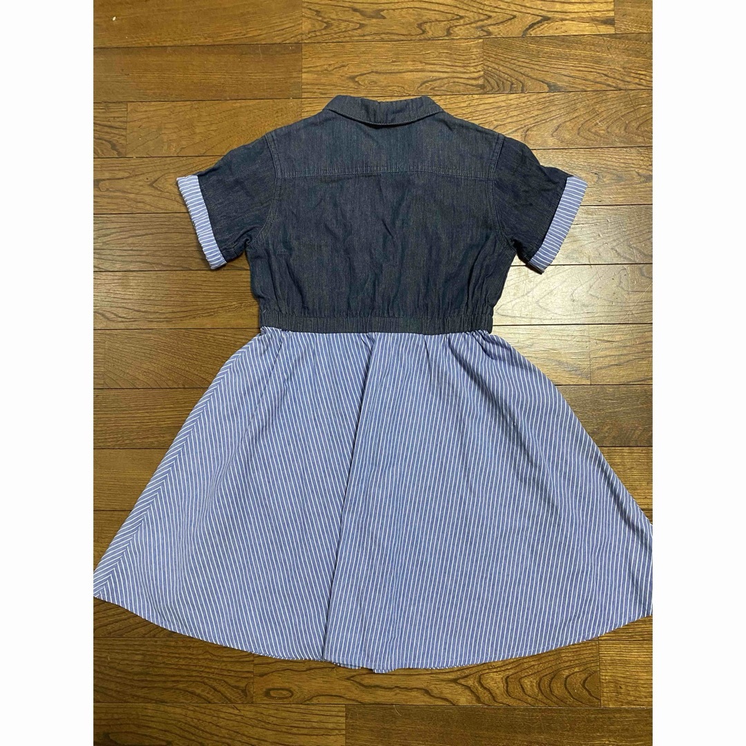 3can4on(サンカンシオン)のサンカンシオン　半袖ワンピース　女の子　130センチ キッズ/ベビー/マタニティのキッズ服女の子用(90cm~)(ワンピース)の商品写真