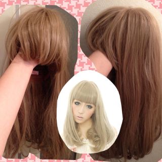 値下げ！アクアドールウィッグ(ロングカール)