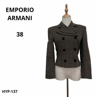 Emporio Armani - 美品 EMPORIO ARMANI エンポリオ アルマーニ ジャケット 38