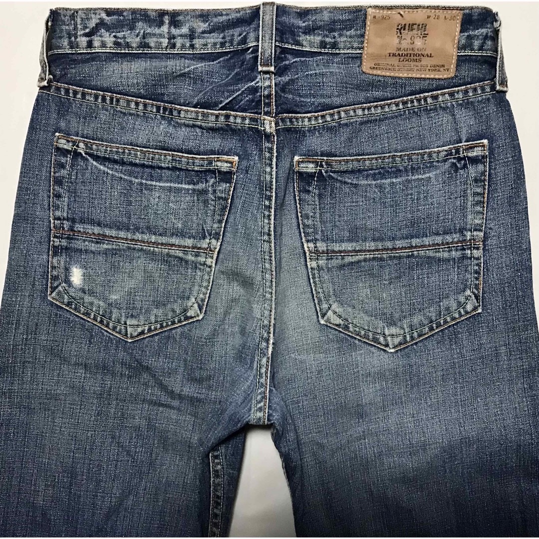 Ruehl No.925(ルールナンバー925)の希少 RUEHL No.925 送料込 USA製 デニム 28 ワイド ジーンズ メンズのパンツ(デニム/ジーンズ)の商品写真