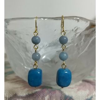 ♥️天然石ピアス♥️No.198★510円★ジェイド(ピアス)