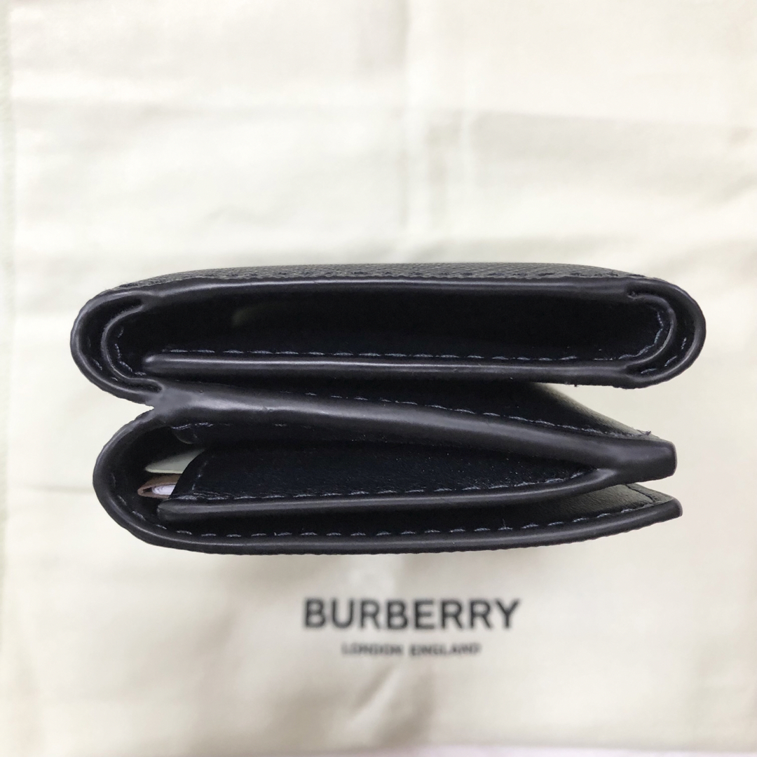 BURBERRY(バーバリー)の【未使用】バーバリー　三つ折り財布　チャコールグレー　チェック　Burberry メンズのファッション小物(折り財布)の商品写真