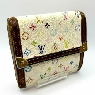 ルイヴィトン(LOUIS VUITTON)のルイヴィトン 三つ折り財布 マルチカラー ポルトモネ ビエ カルトクレディ(財布)