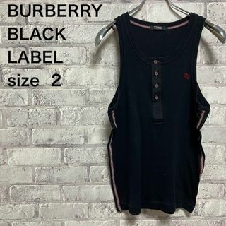 BURBERRY BLACK LABEL - 【BURBERRY BLACK LABEL】バーバリー タンクトップ お洒落