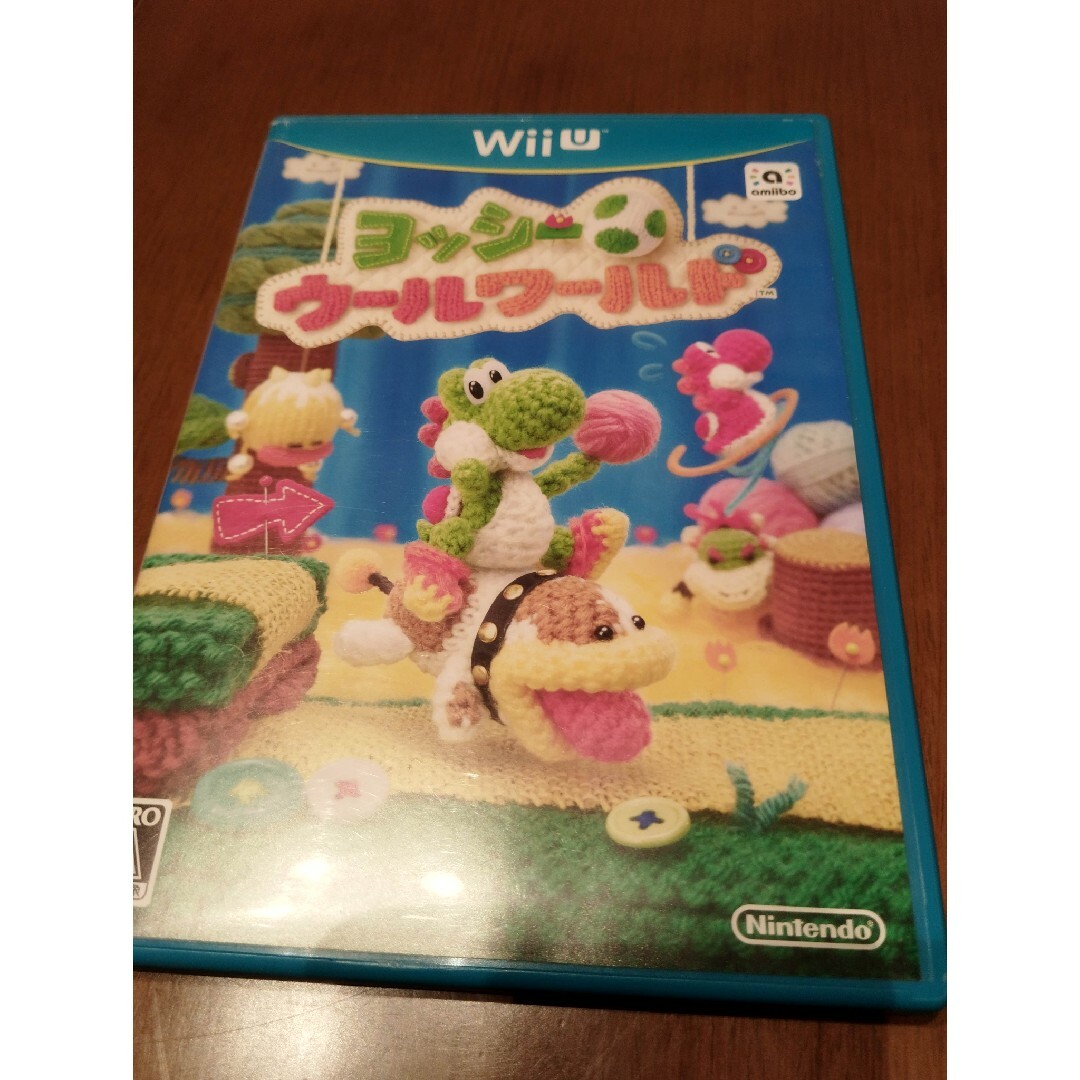 Wii U(ウィーユー)のwiiU ヨッシーウールワールド エンタメ/ホビーのゲームソフト/ゲーム機本体(家庭用ゲームソフト)の商品写真