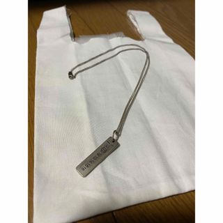 margiela fragile チェーン ネックレス シルバー925 刻印有