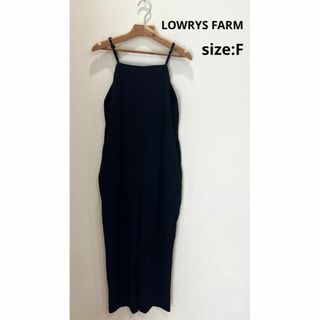 LOWRYS FARM - ローリーズファーム LOWRYS FARM サロペット ブラック F レディース