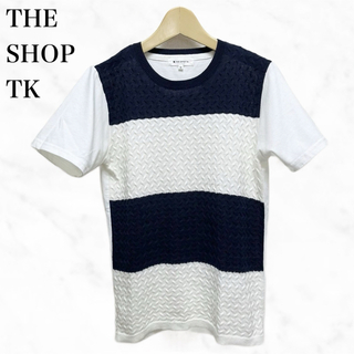 THE SHOP TK - THE SHOP TK 半袖Tシャツ　半袖ニットTシャツ　半袖カットソー