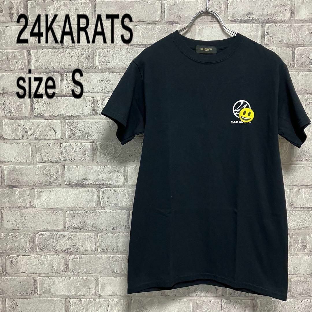 24karats(トゥエンティーフォーカラッツ)の希少【24KARATS】24カラッツ Tシャツ Sサイズ お洒落 メンズのトップス(Tシャツ/カットソー(半袖/袖なし))の商品写真