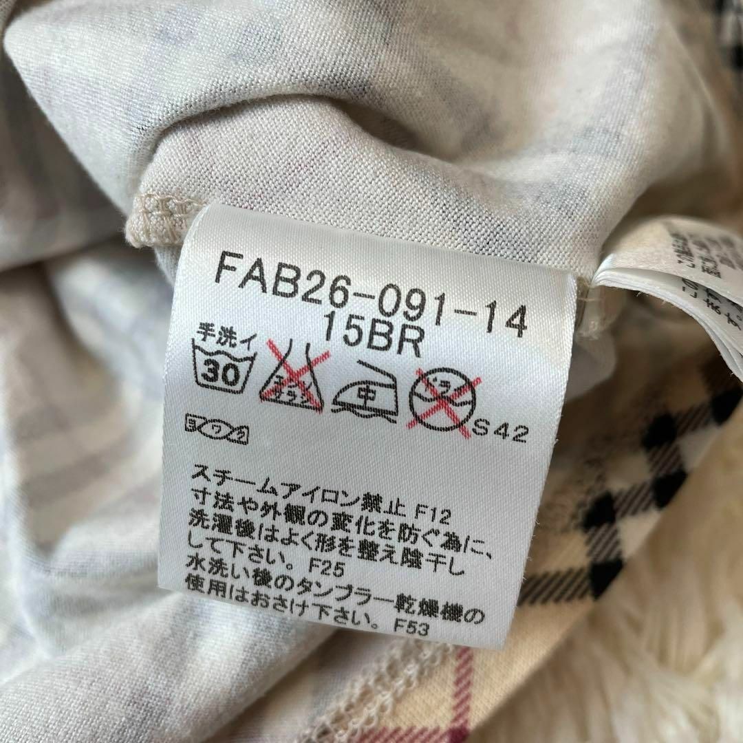 BURBERRY(バーバリー)の大きいサイズ★バーバリーロンドン　トップス　Tシャツ　ノバチェック　15 2XL レディースのトップス(Tシャツ(半袖/袖なし))の商品写真