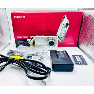 カシオ(CASIO)のCASIO カシオ　EXILIM EX-S600 シルバー　デジタルカメラ(コンパクトデジタルカメラ)