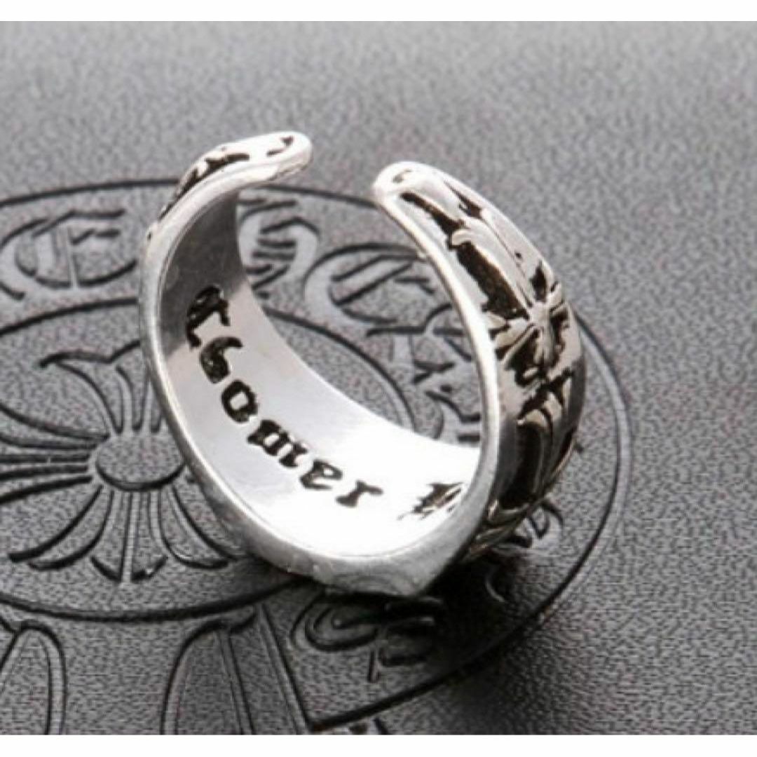 シルバー リング  指輪 クロス　十字架　カレッジリング メンズ レディース メンズのアクセサリー(リング(指輪))の商品写真