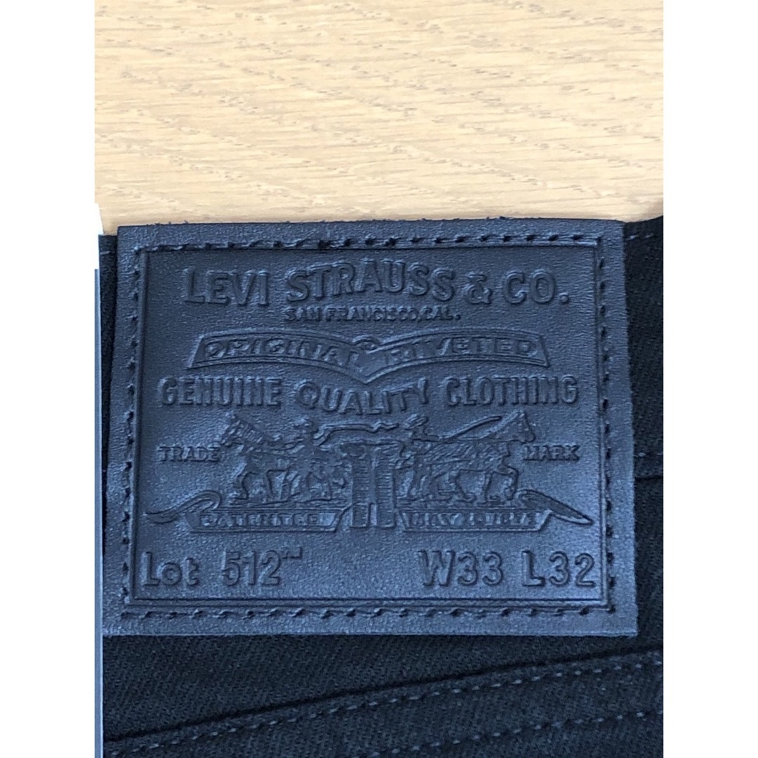 Levi's(リーバイス)のLevi's 512 SLIM TAPER BLACK NIGHTSHINE メンズのパンツ(デニム/ジーンズ)の商品写真