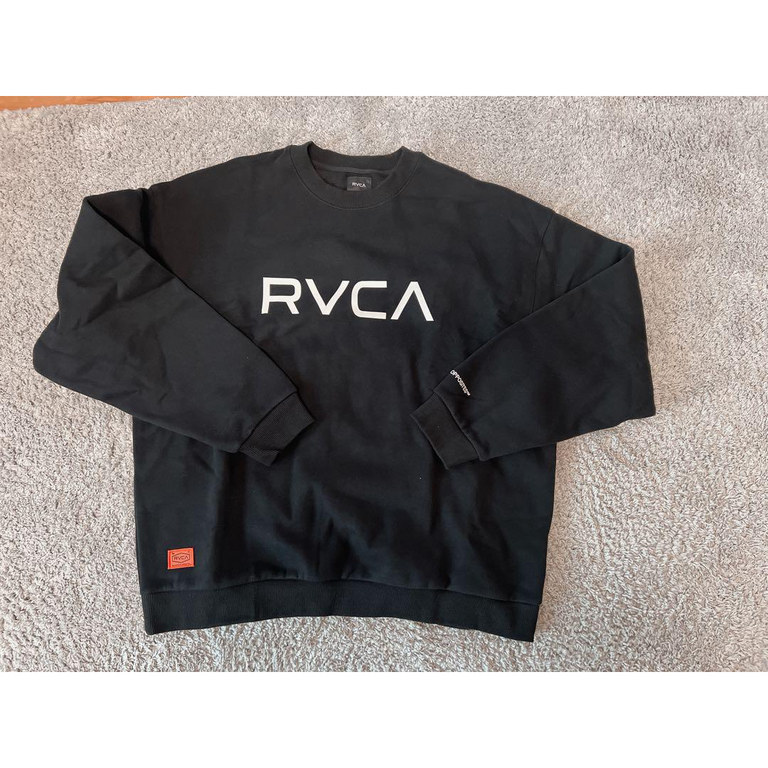 RVCA(ルーカ)のラスト1点❣️ RVCA メンズ 黒　トレーナー　スウェット メンズのトップス(スウェット)の商品写真