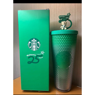 Starbucks Coffee - 【日本非売品】スタバ マレーシア 25周年タンブラー ベアリスタ