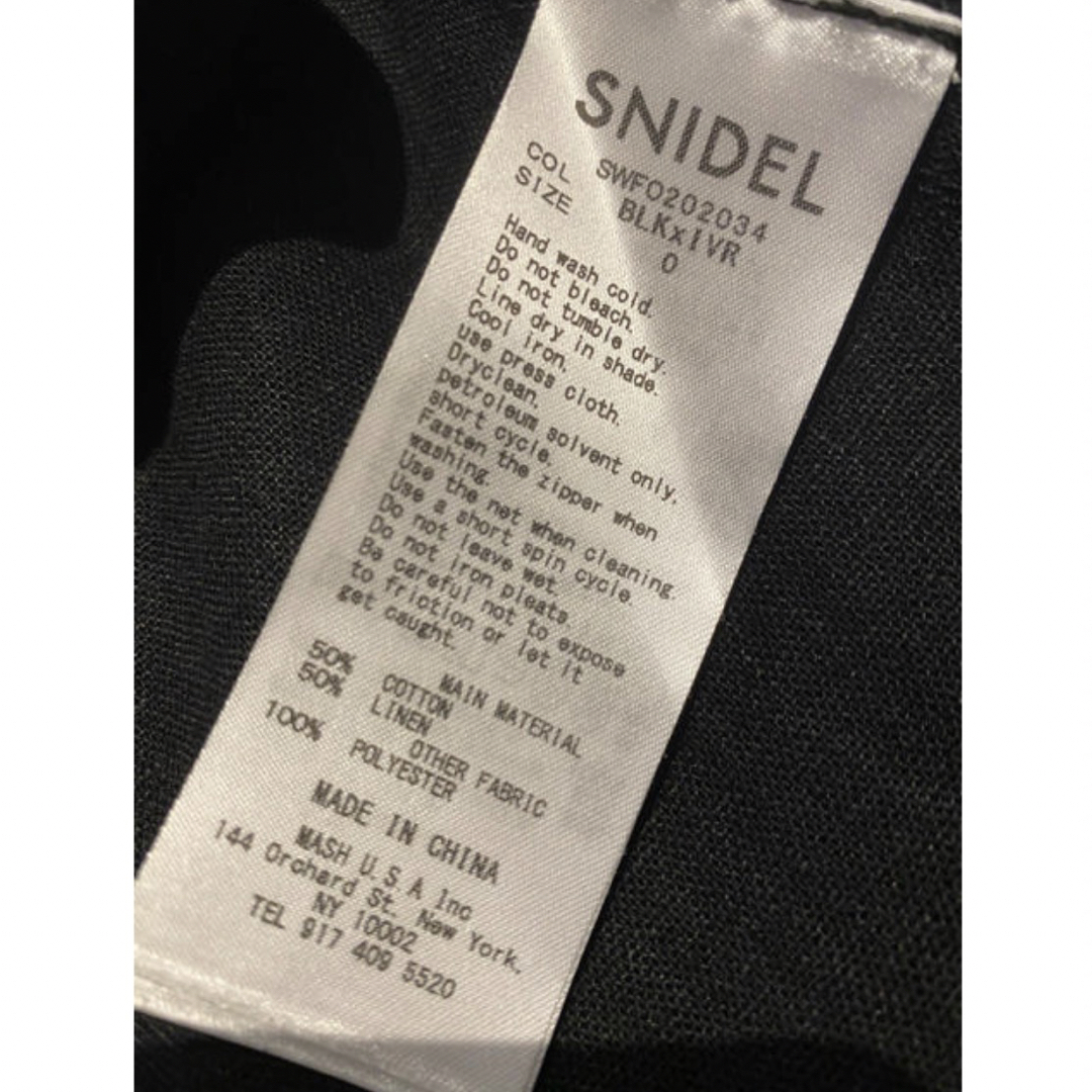 SNIDEL(スナイデル)のスナイデル　ワンピース レディースのワンピース(ロングワンピース/マキシワンピース)の商品写真