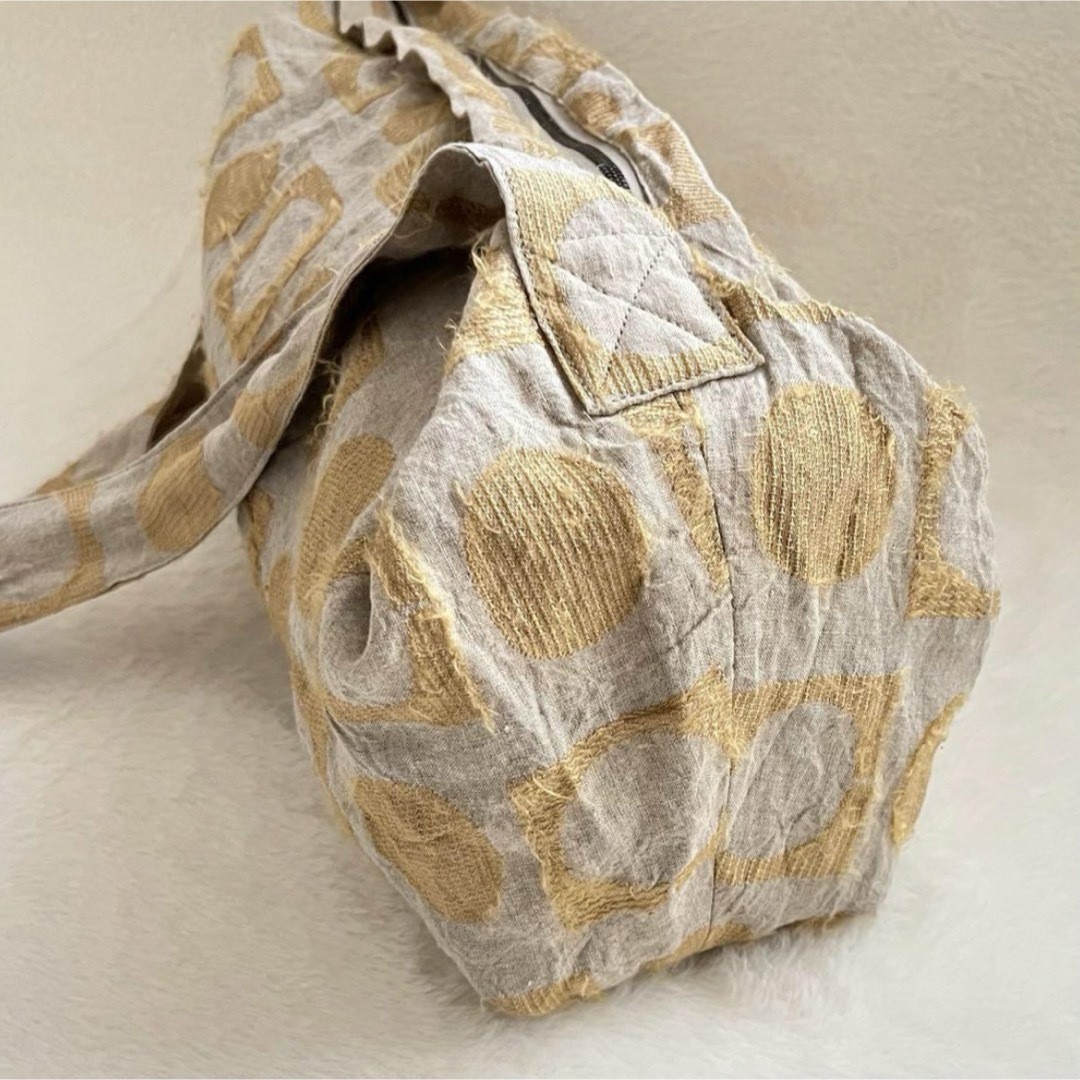 mina perhonen(ミナペルホネン)のミナペルホネン ショルダーバッグ ボディバッグ リネン シルク luna レディースのバッグ(ショルダーバッグ)の商品写真