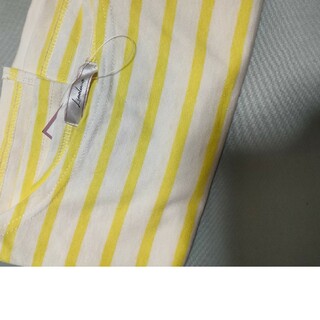 黄色　長袖　シャツ(Tシャツ(半袖/袖なし))