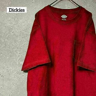 Dickies - Dickies ディッキーズ Tシャツ 半袖 ゆるだぼ ポケット 無地 2XL
