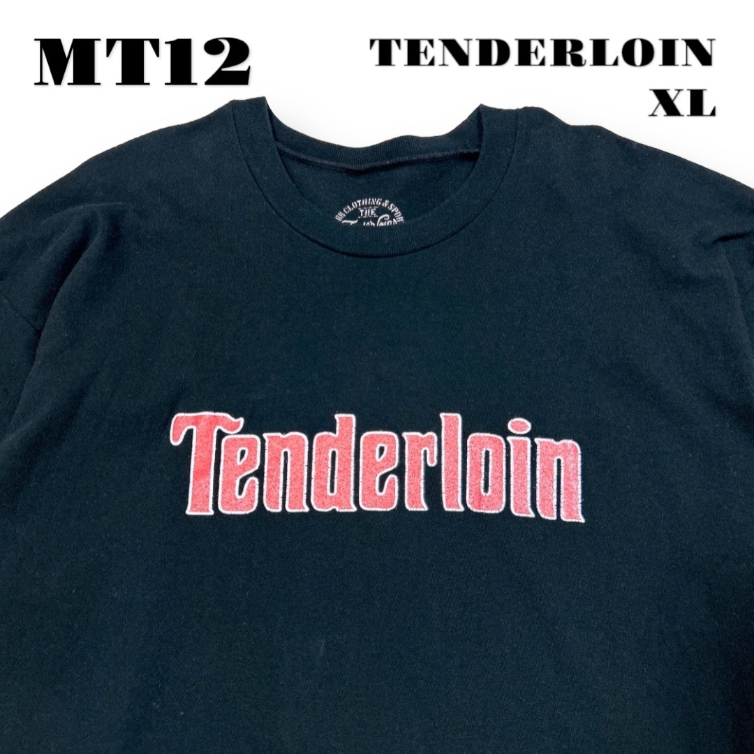 TENDERLOIN(テンダーロイン)の希少品！ TENDERLOIN TEE 半袖 Tシャツ ブラック XL ハーレー メンズのトップス(Tシャツ/カットソー(半袖/袖なし))の商品写真
