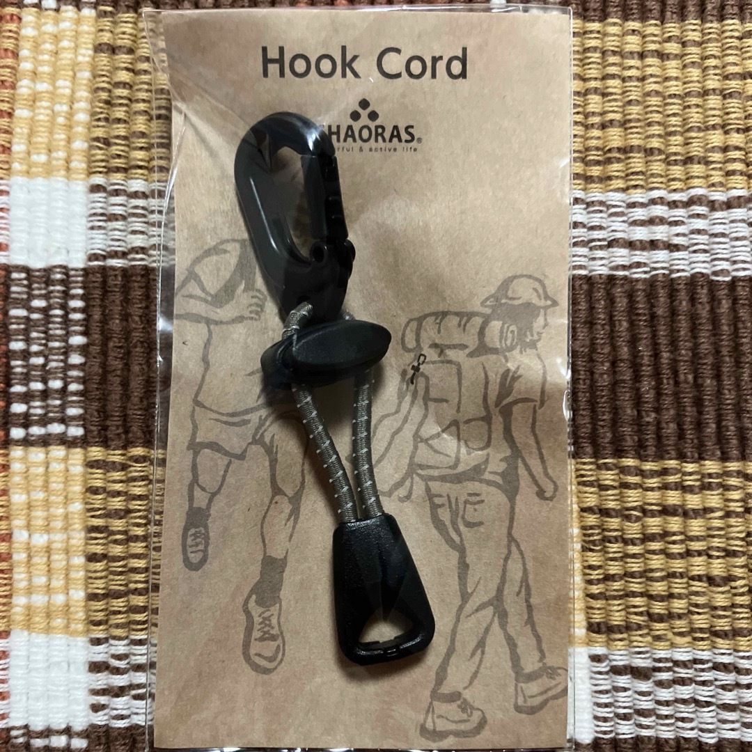 チャオラス フックコード アッシュグレー　CHAORAS HOOK CORD スポーツ/アウトドアのアウトドア(その他)の商品写真