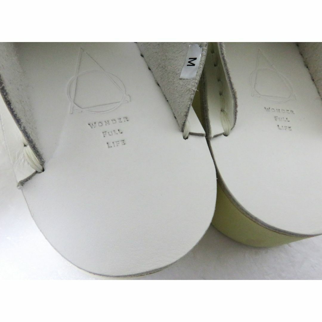 定価4.4万 新品 WONDER FULL LIFE KUBA SANDAL 定価4.4万 新品 WONDER FULL LIFE KUBA SANDAL